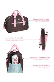 LARGE EVERYDAY SPORTS BAG - CHOCOLATE