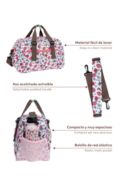 LARGE EVERYDAY SPORTS BAG - STRAWBERRY