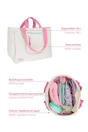 OVERSIZE BAG - BEIGE