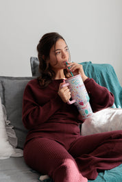 VASO TÉRMICO 1L CON ASA - DAILY JOURNAL