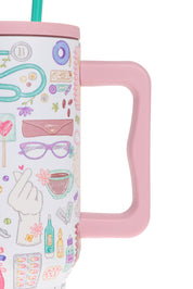 VASO TÉRMICO 1L CON ASA - DAILY JOURNAL