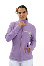 BRIGHTS "ENFERMERA" FLEECE JACKET - LILAC REMEDY  