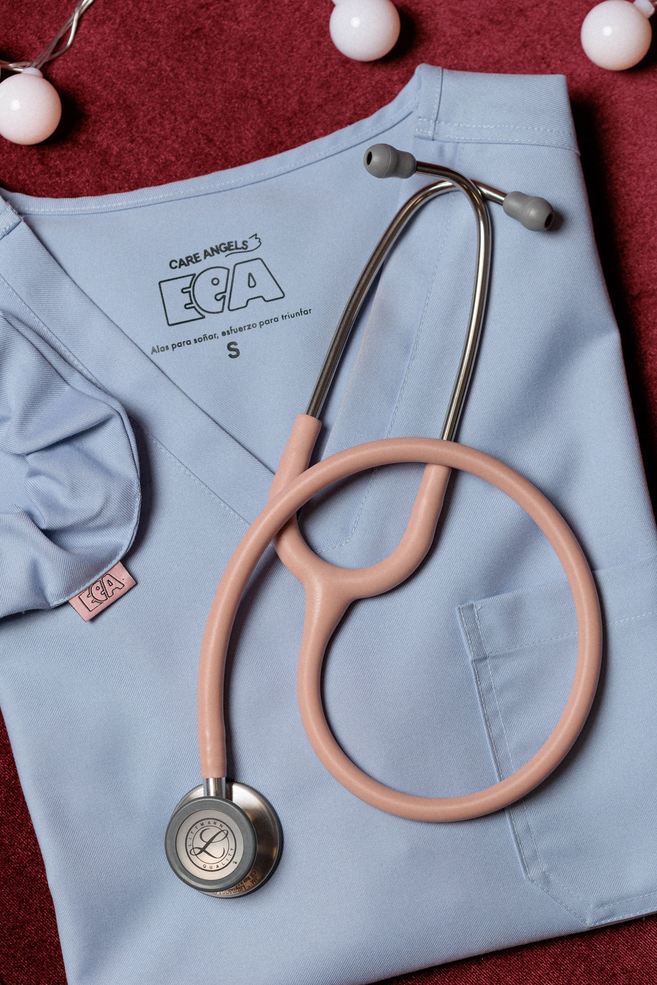 ESTETOSCOPIO LITTMANN®  CLASSIC III™ - ROSA CHAMPÁN SATINADO
