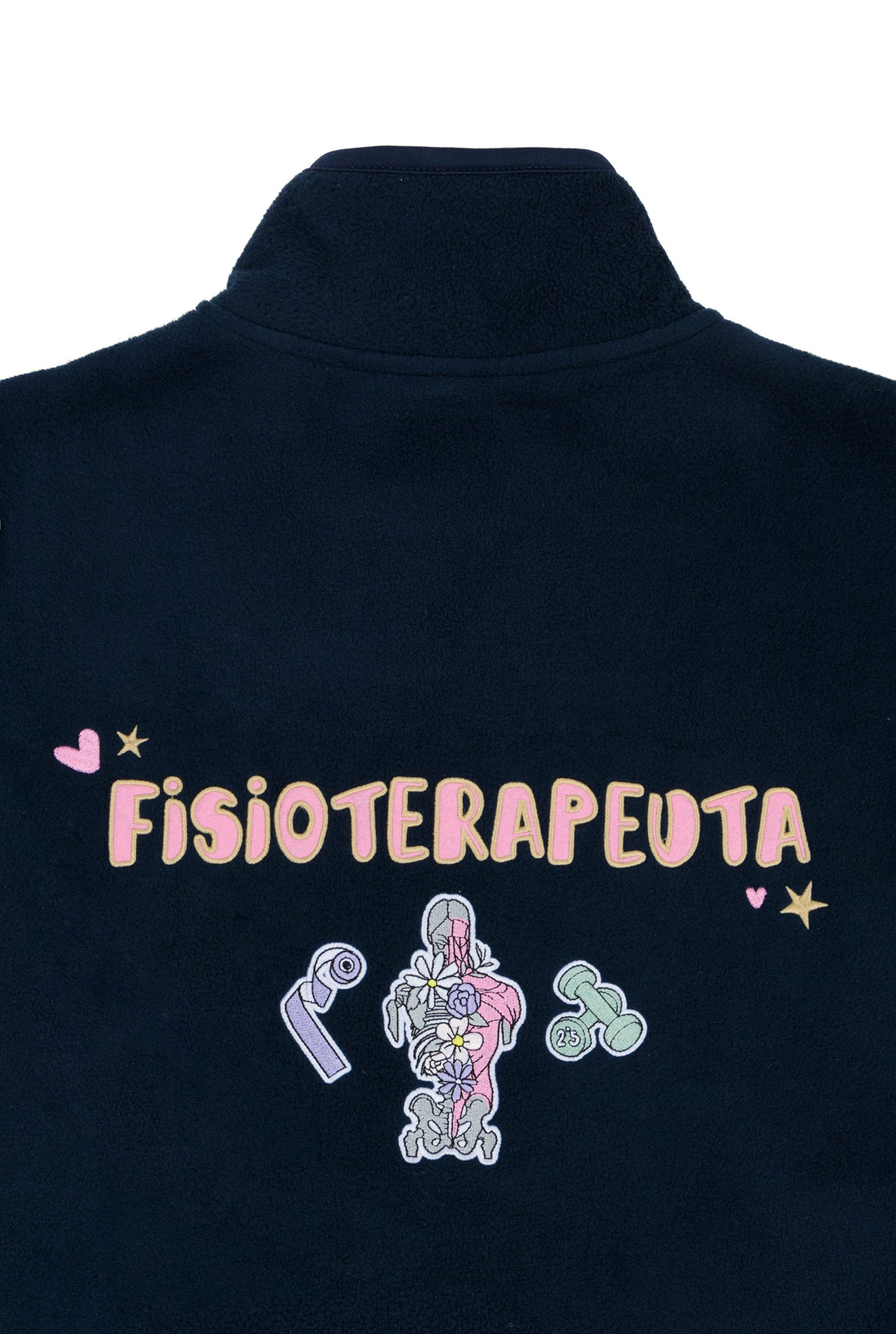FLEECE JACKET "FISIOTERAPEUTA" - A/W23 (PREORDER, SHIPPING STARTING FROM 16/05/2024)
