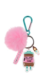 KEYCHAIN "100% COFFEE INJECTION" - NURSE IN A RUSH