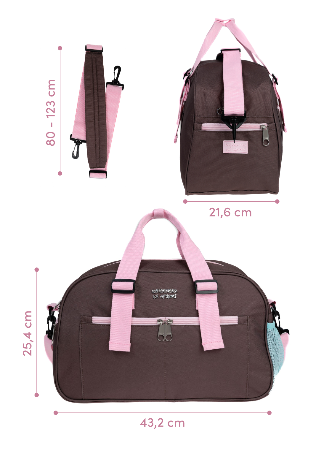 LARGE EVERYDAY SPORTS BAG - CHOCOLATE