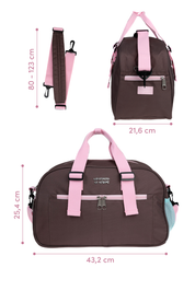 LARGE EVERYDAY SPORTS BAG - CHOCOLATE