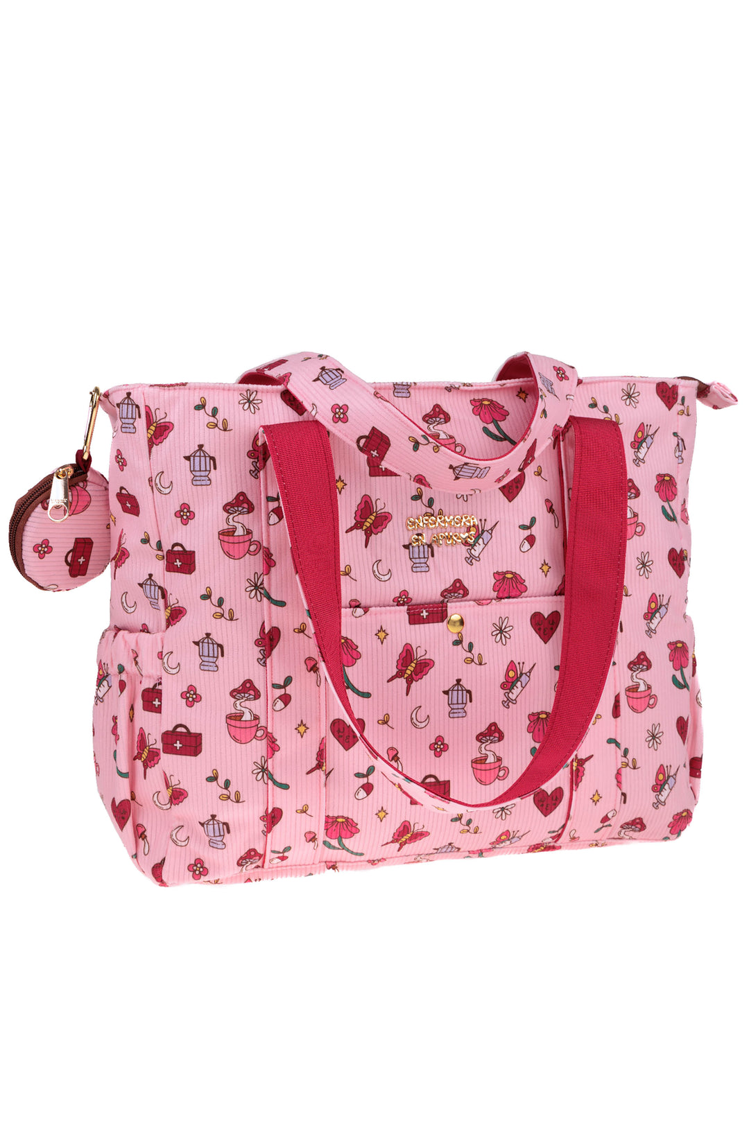 BOLSO MULTIBOLSILLOS + MONEDERO - NURSE ERA 🍄