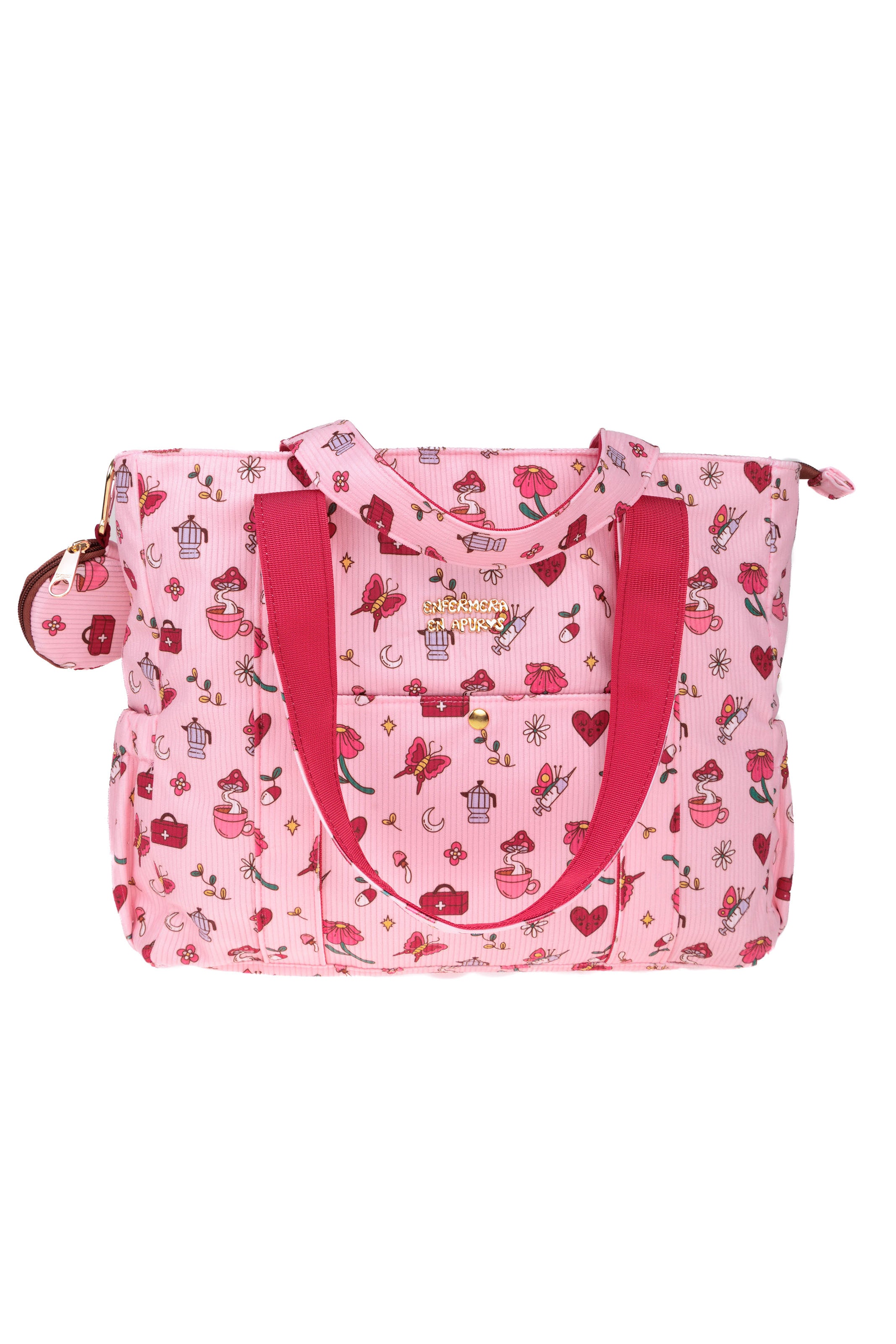 BOLSO MULTIBOLSILLOS + MONEDERO - NURSE ERA 🍄