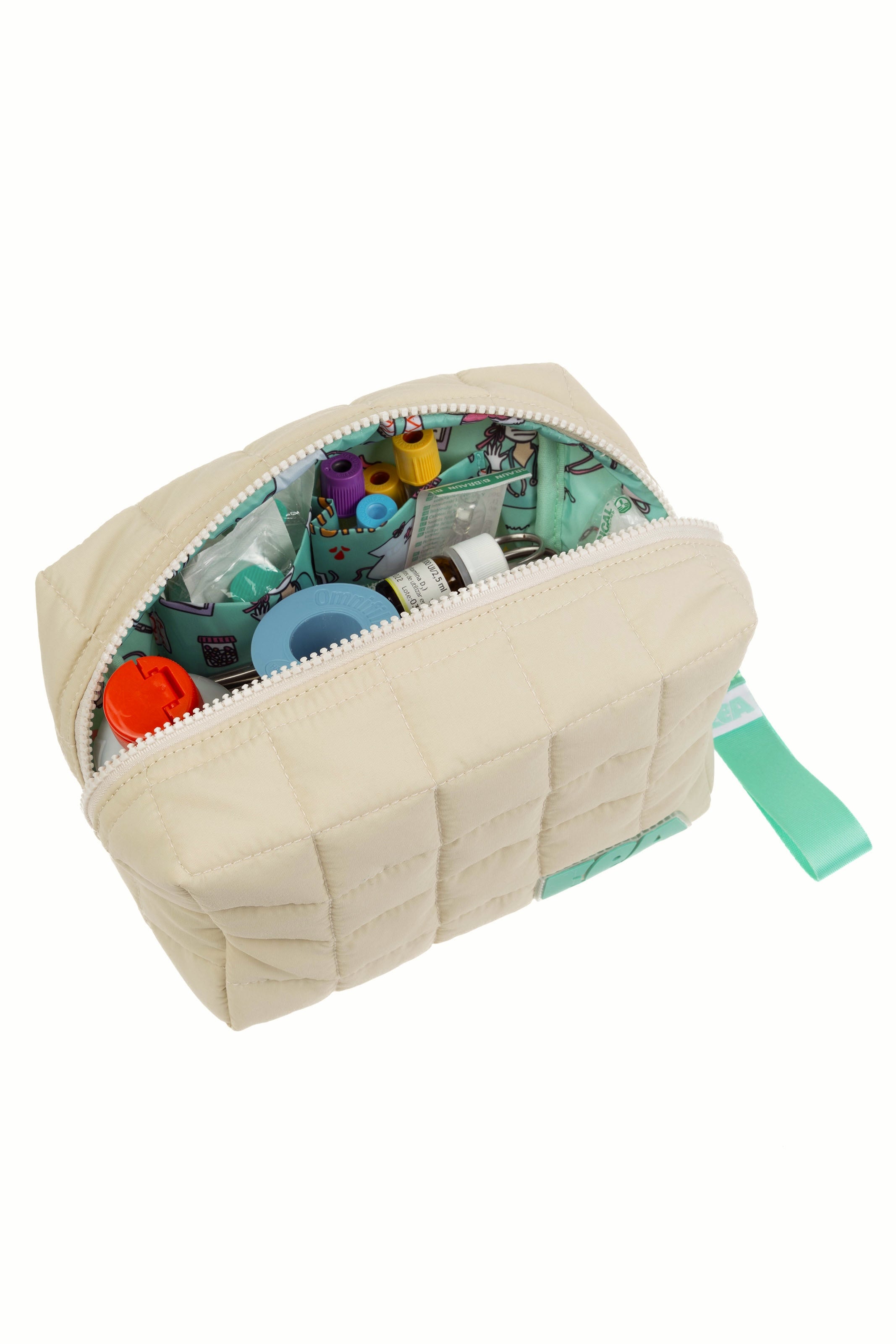 NECESER PUFFER BEIGE