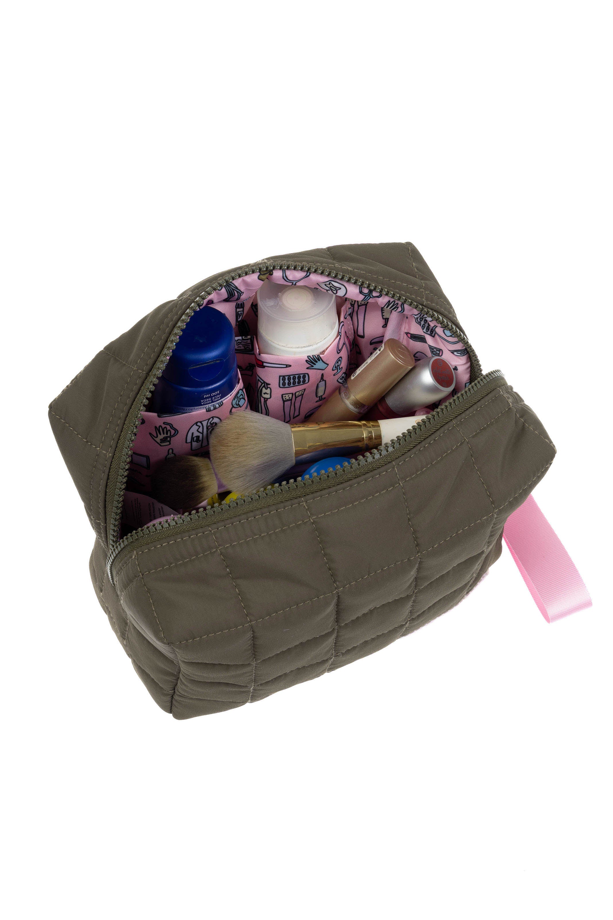 NECESER PUFFER MARRÓN