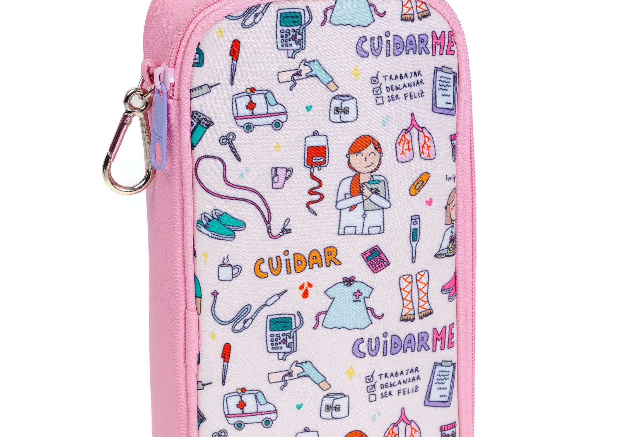 Neceser para organizar bolso enfermera enfermeras cerrado