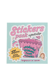 PACK PEGATINAS NURSE IN A RUSH