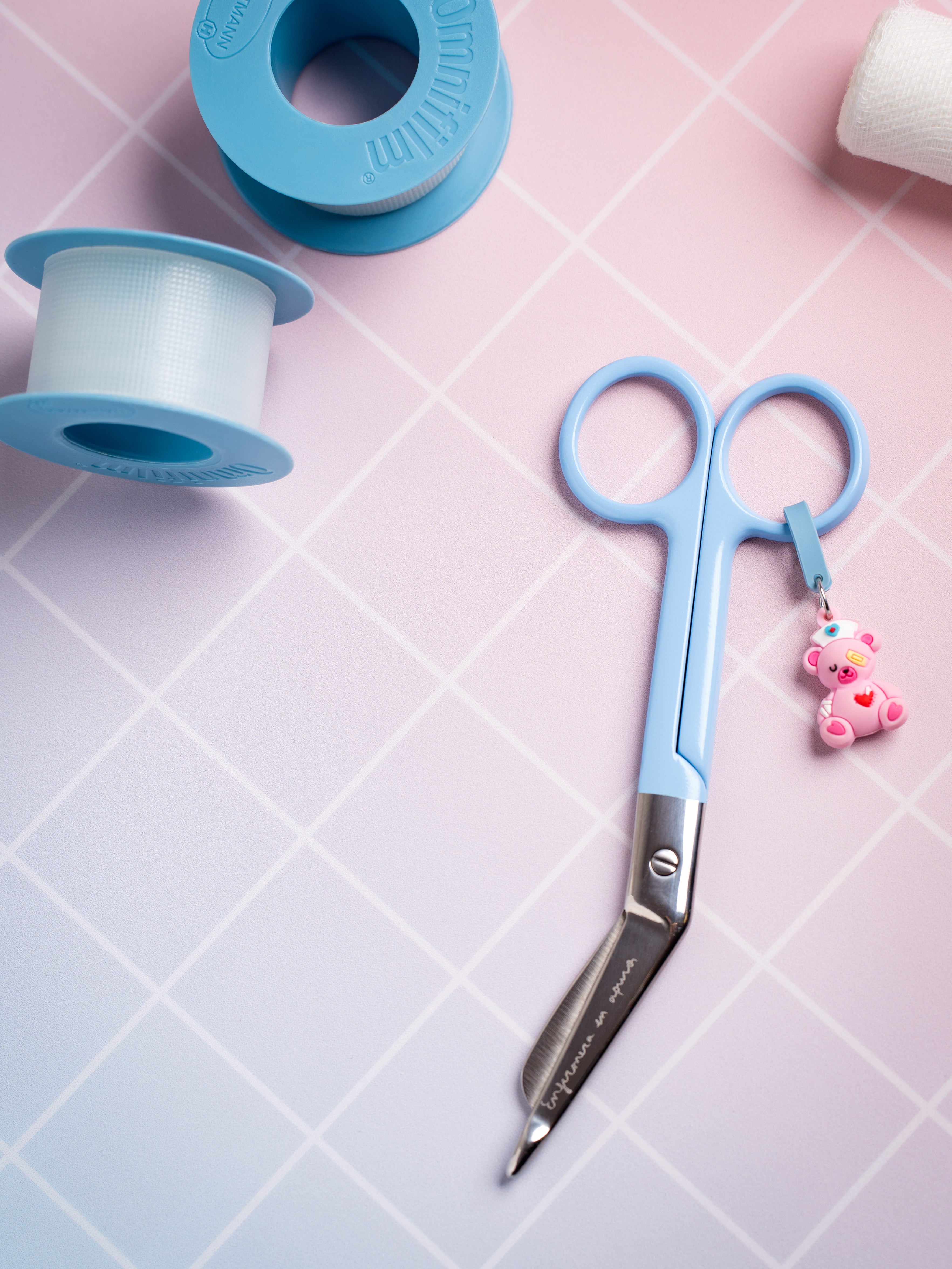 TIJERAS "OSITO" 🧸 - BABY BLUE