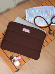 FUNDA PORTÁTIL 14" PUFFER - CHOCOLATE