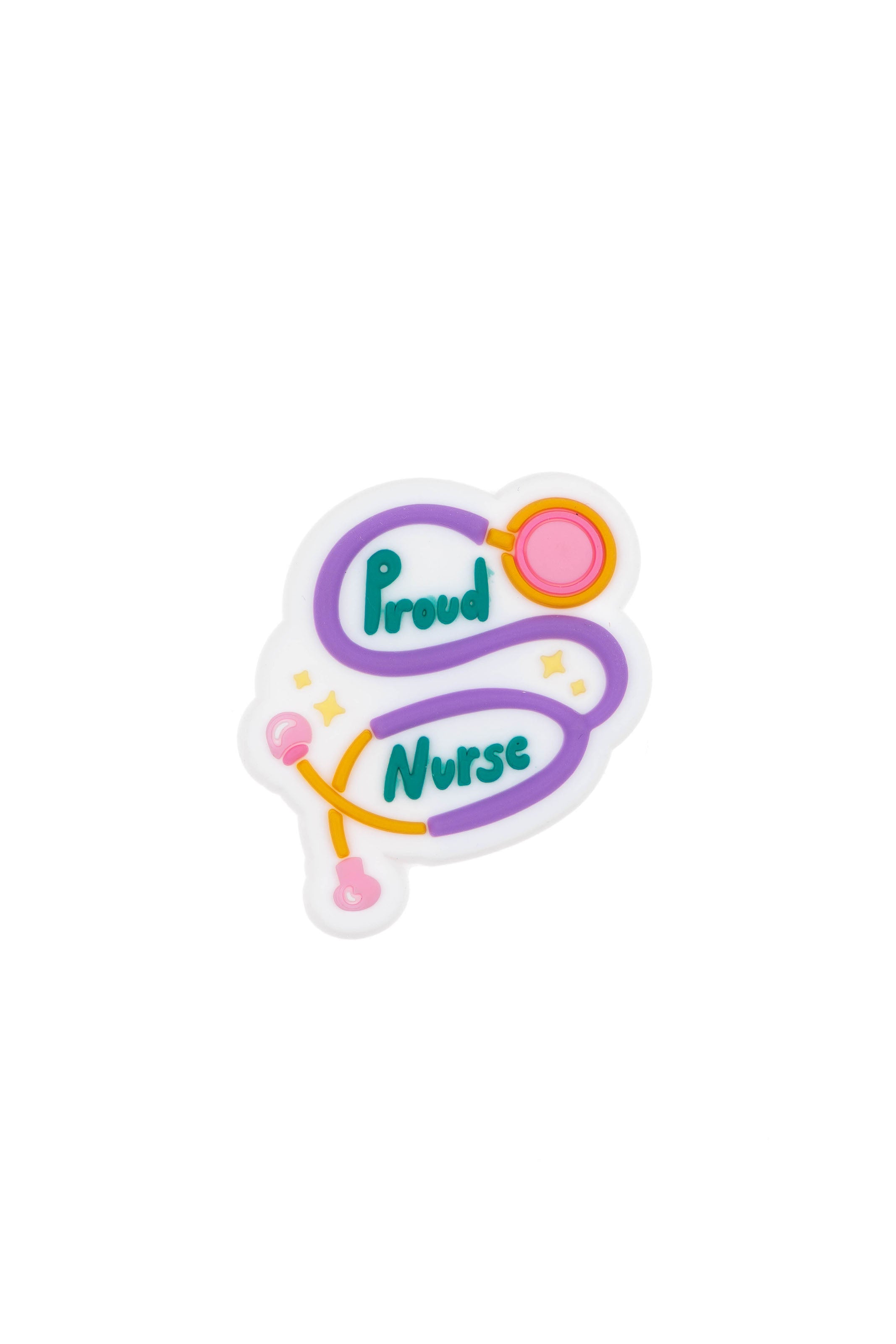 CLIP DE ZUECOS ESTETOSCOPIO - NURSE IN A RUSH