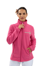 BRIGHTS "ENFERMERA" FLEECE JACKET - WATERMELON PILL  