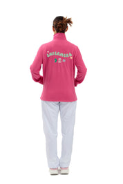 BRIGHTS "ENFERMERA" FLEECE JACKET - WATERMELON PILL  