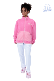 CHAQUETA POLAR RELAXED PINK - ENFERMERA