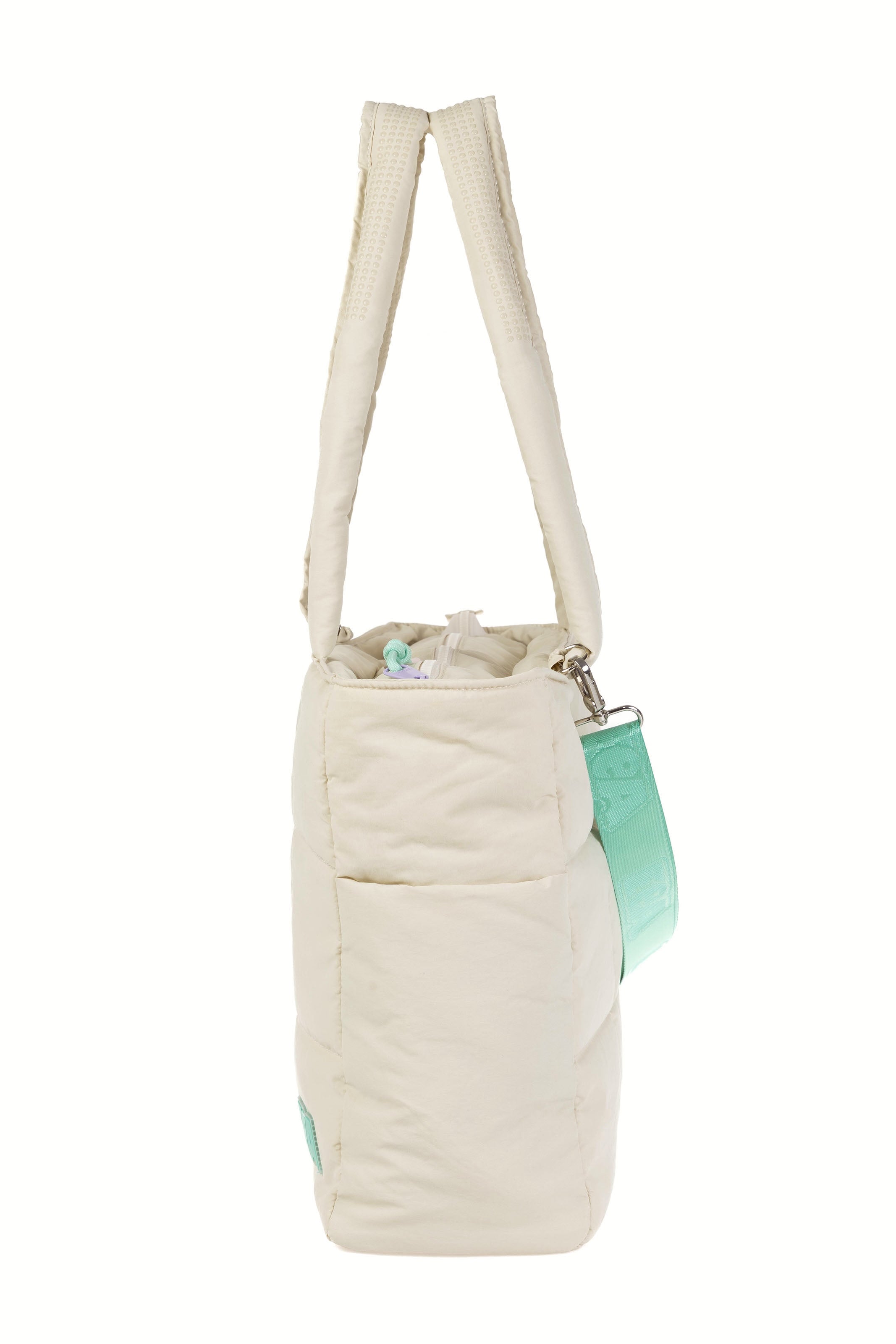 BOLSO PUFFER BEIGE