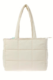 BOLSO PUFFER BEIGE