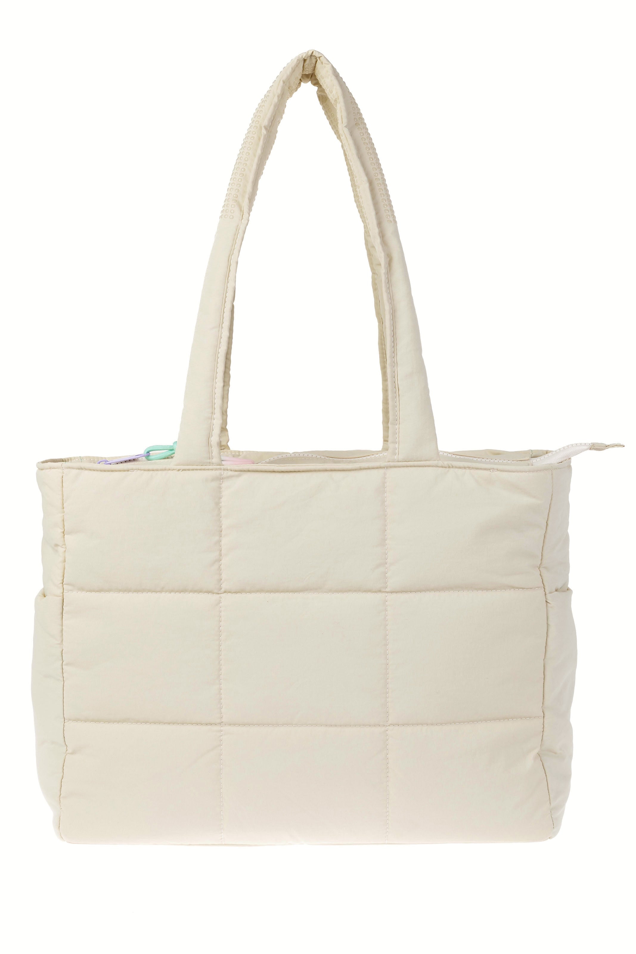 BOLSO PUFFER BEIGE