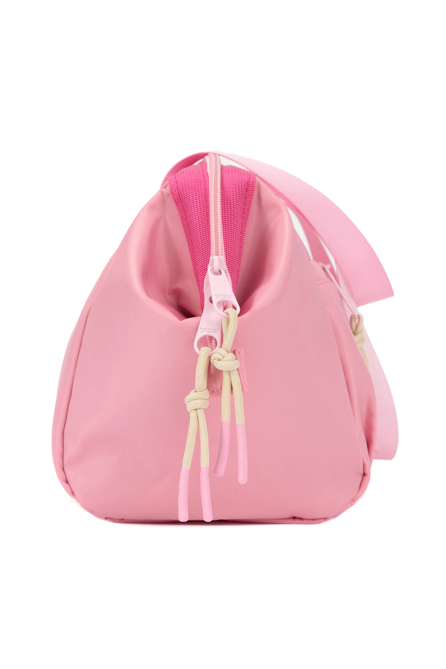 LUNCH BAG WITH HANDLES PINK - SOFT COLORS