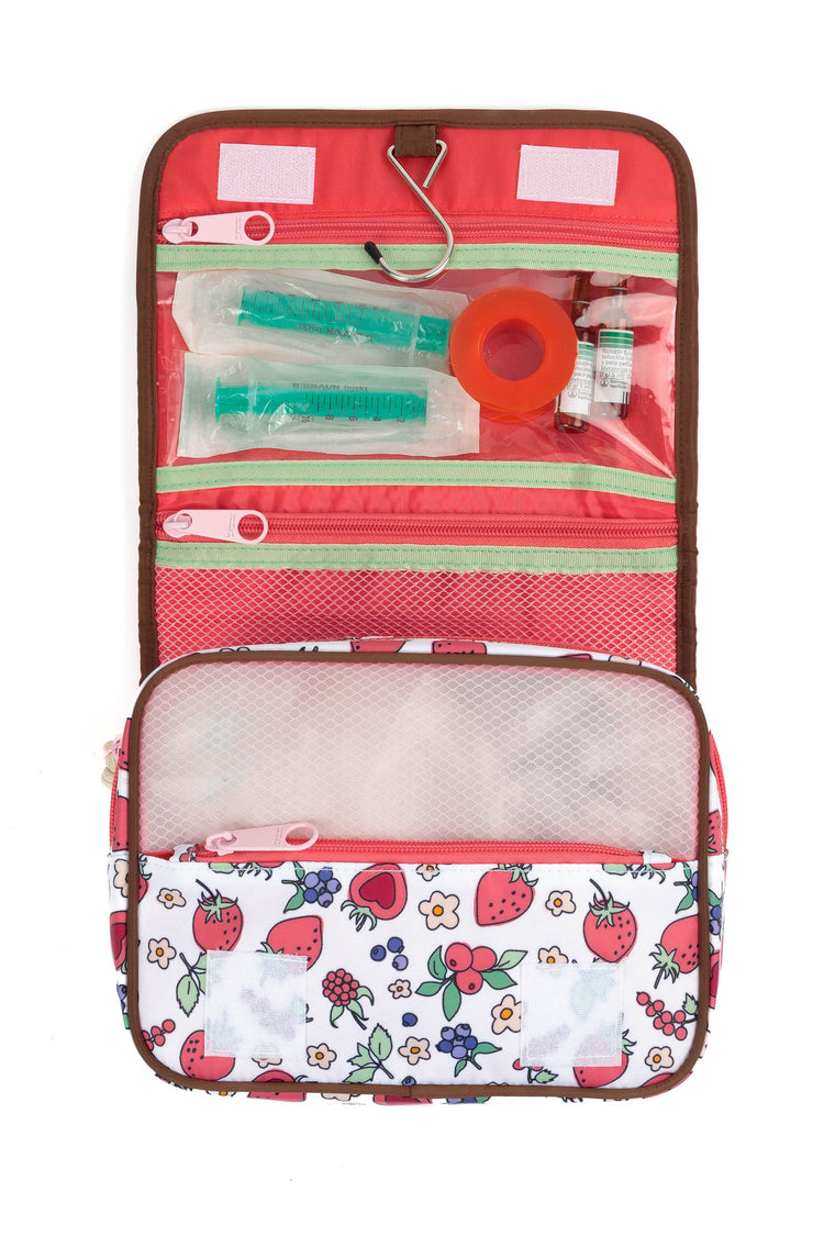 HANGING VANITY CASE - STRAWBERRY🍓