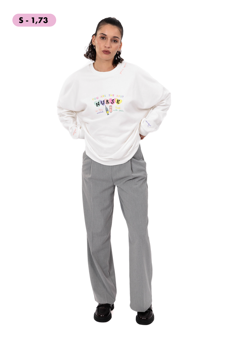 OVERSIZED NURSE SWEATER