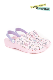 CLOGS ENFERMERA EN APUROS X SUECOS® - NURSES THINGS IN PINK