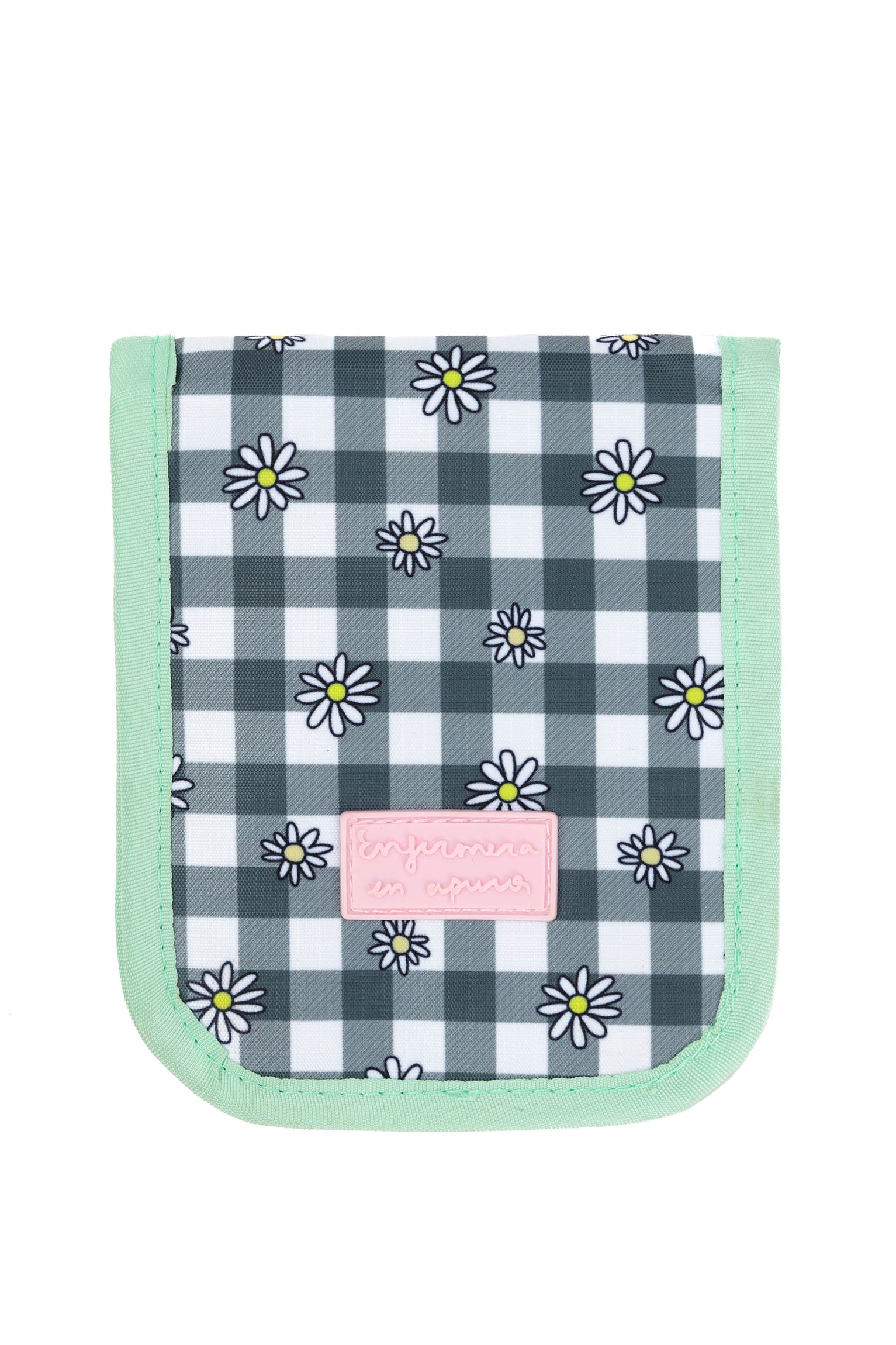 POCKET ORGANIZER VICHY DAISIES