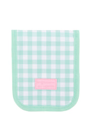 POCKET ORGANIZER VICHY AQUAMARINE