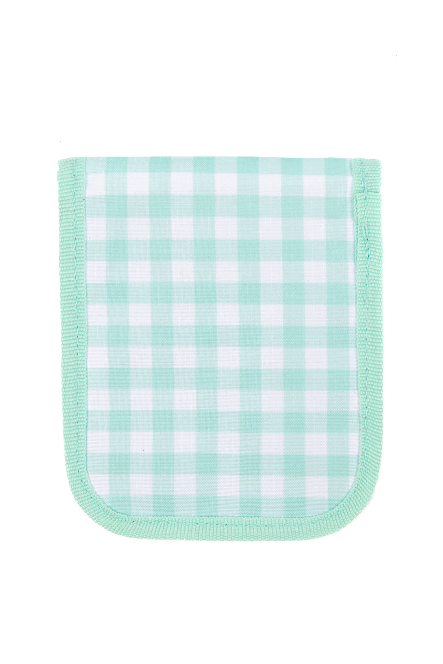 POCKET ORGANIZER VICHY AQUAMARINE