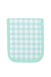 POCKET ORGANIZER VICHY AQUAMARINE