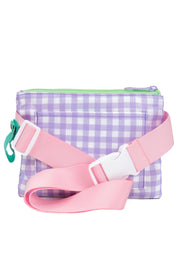 FANNY BAG VICHY LILAC