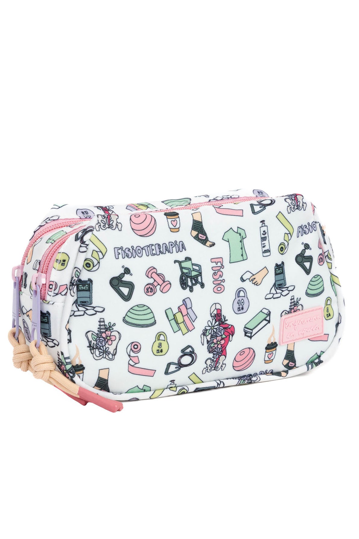 MULTI ZIPPER CASE / POUCH - "PHYSIOTHERAPIST"