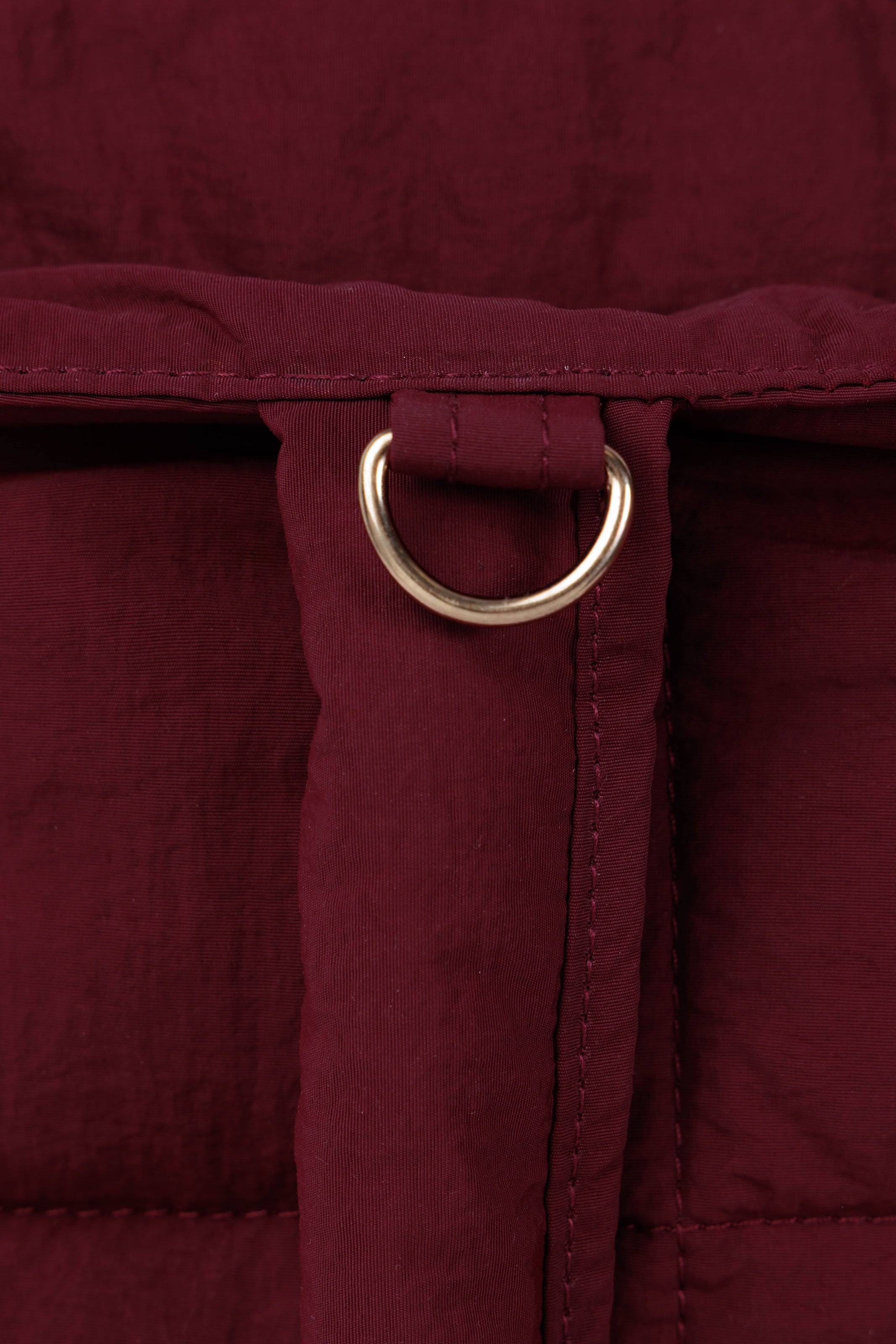 BOLSO PUFFER - BURGUNDY