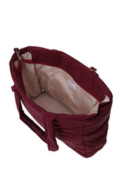 BOLSO PUFFER - BURGUNDY