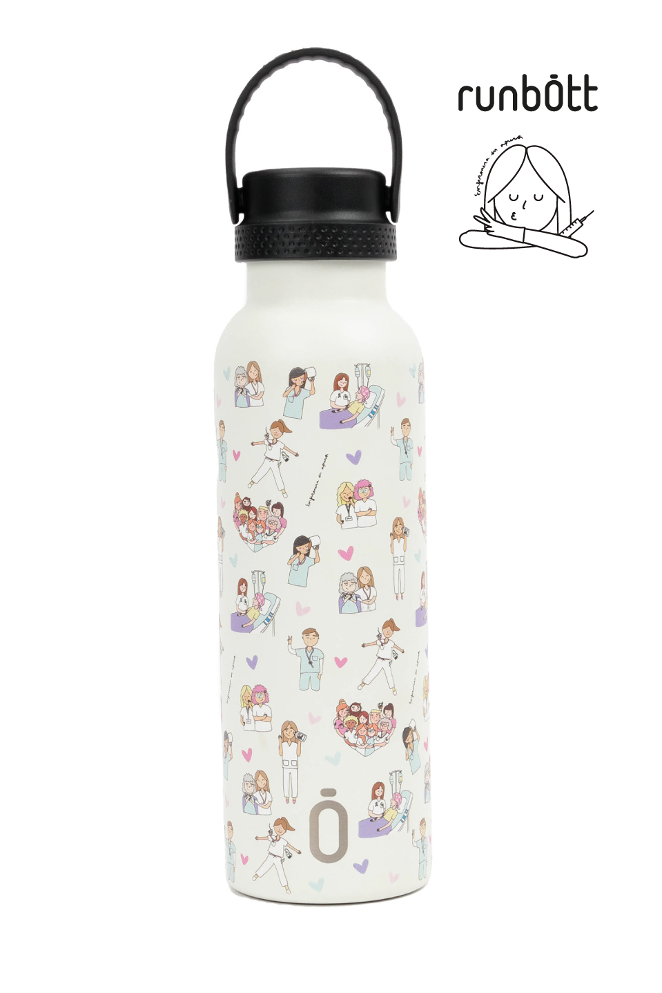 BOTTLE RUNBOTT X ENFERMERA EN APUROS - LOVELY TEAM