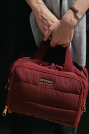 NECESER PUFFER MULTIUSOS - BURGUNDY