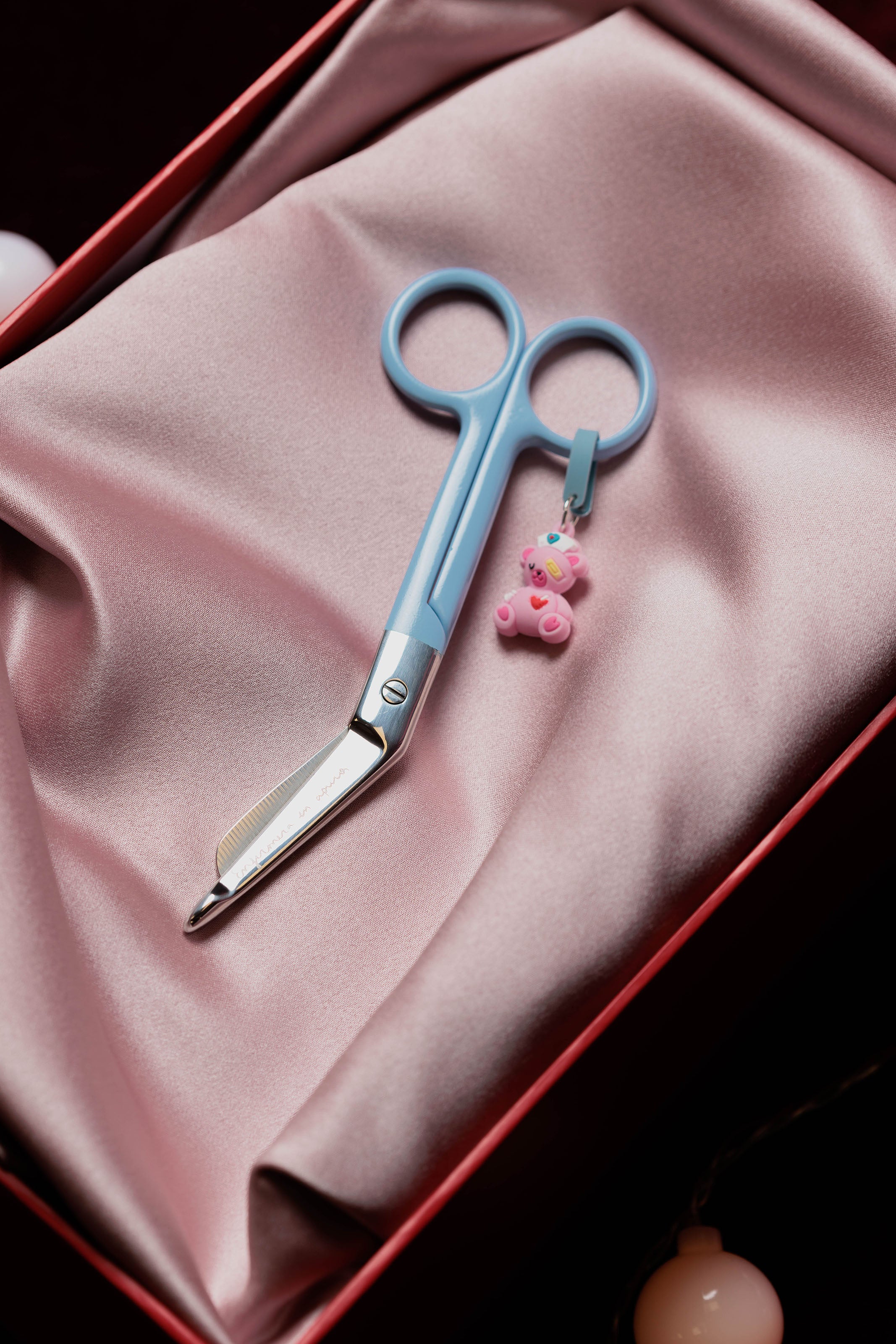 SCISSORS "TEDDY BEAR" 🧸 - BABY BLUE