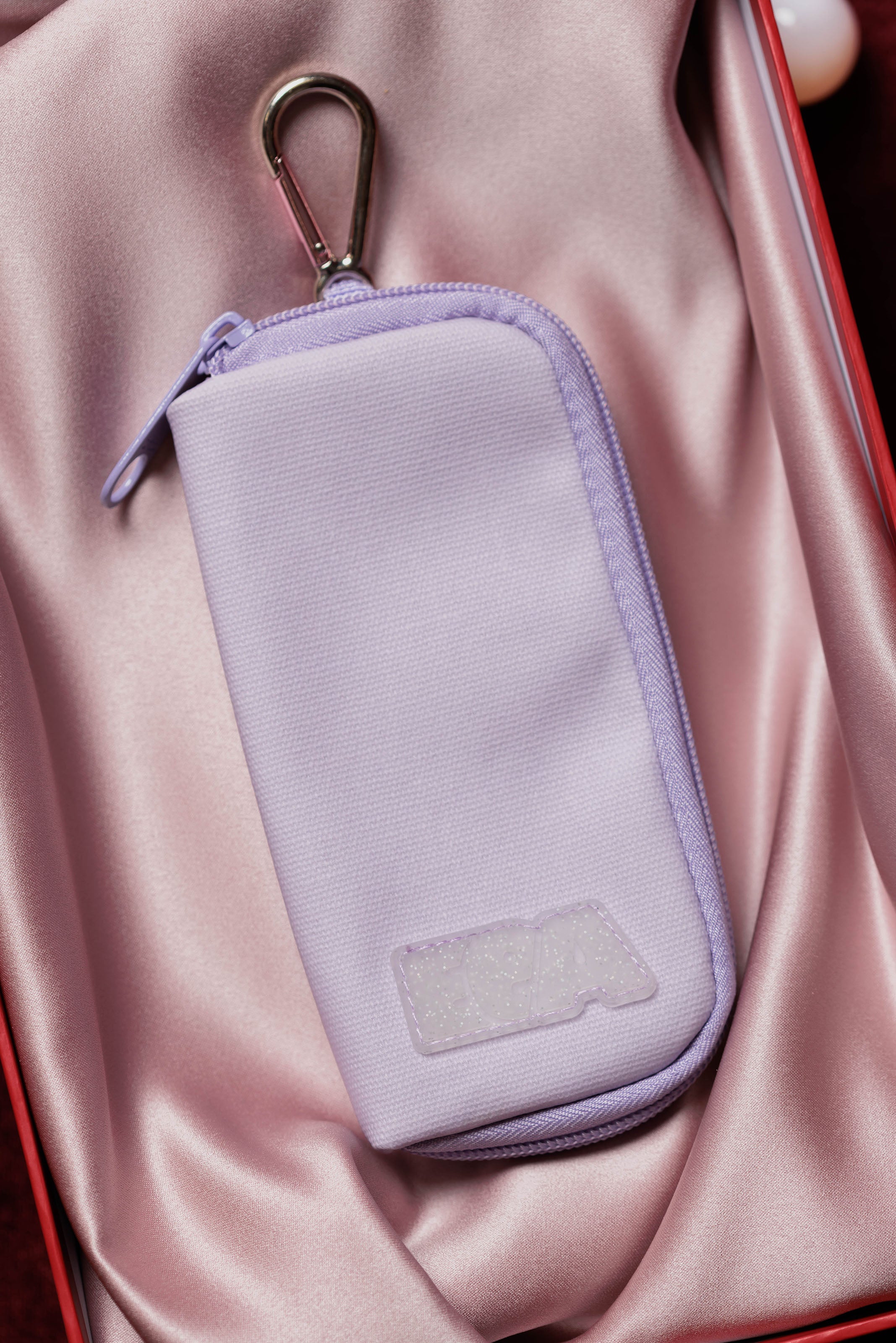 MONEDERO PORTALLAVES - LILA