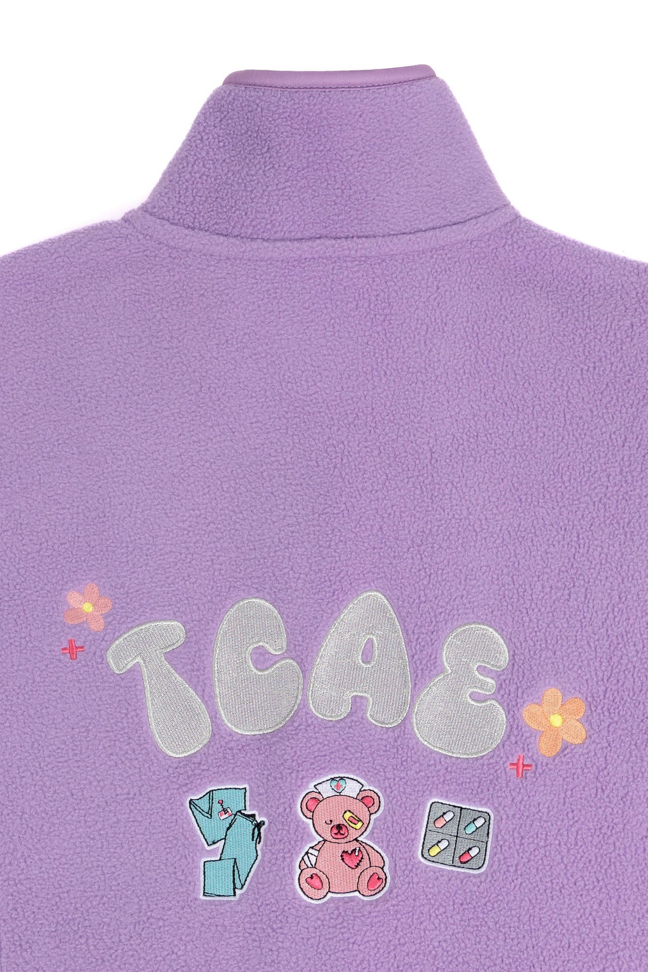 BRIGHTS "TCAE" FLEECE JACKET - LILAC REMEDY  