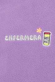 CHAQUETA POLAR ENFERMERA BRIGHTS LILAC REMEDY