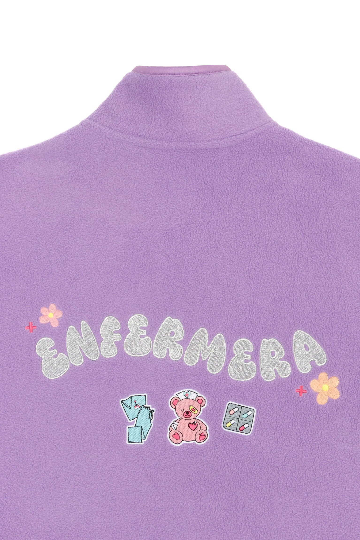 CHAQUETA POLAR ENFERMERA BRIGHTS LILAC REMEDY