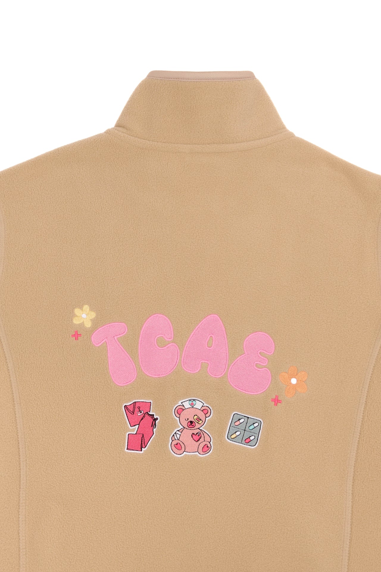 BRIGHTS "TCAE" FLEECE JACKET - CINNAMON CARE  