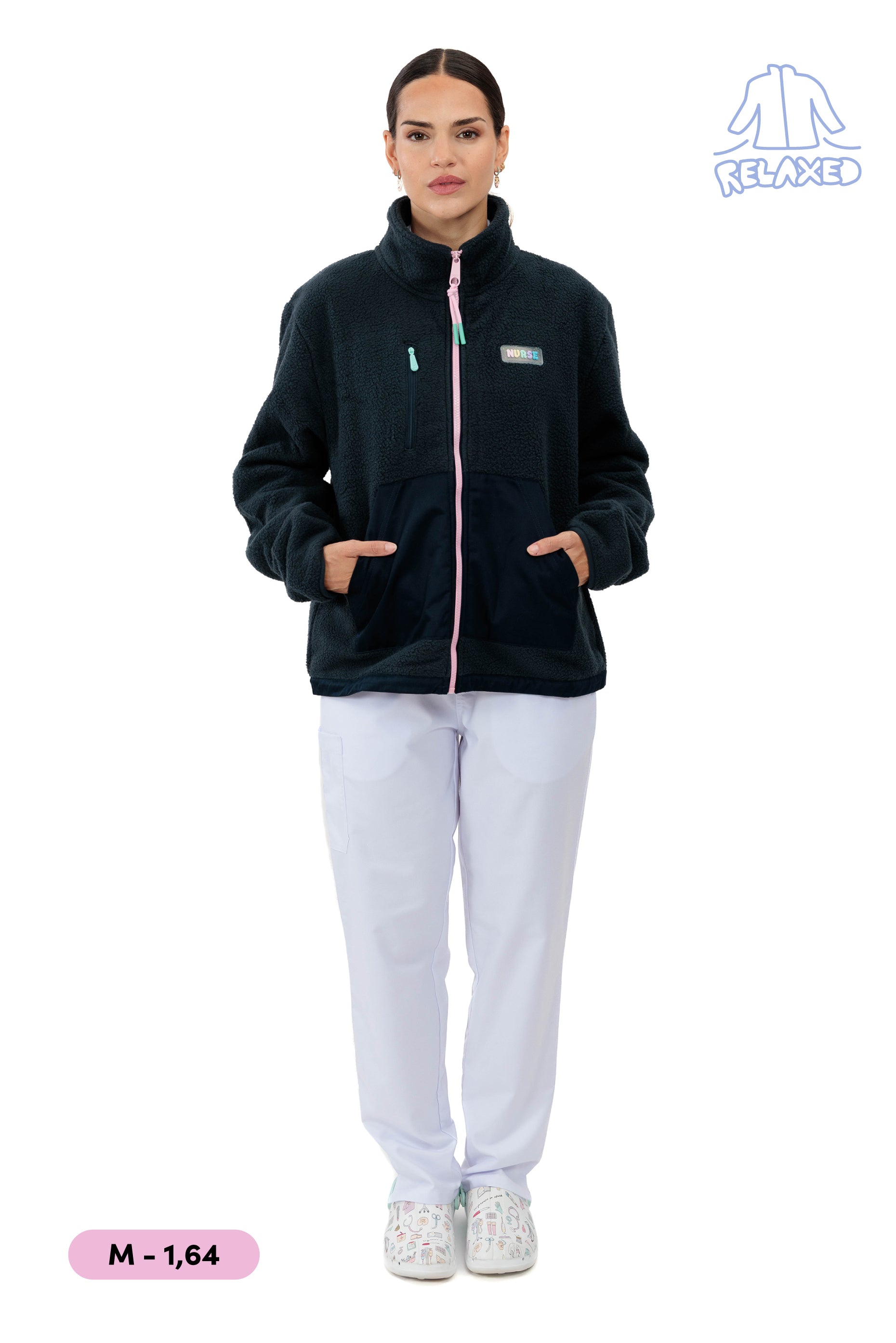 CHAQUETA POLAR RELAXED - NURSE