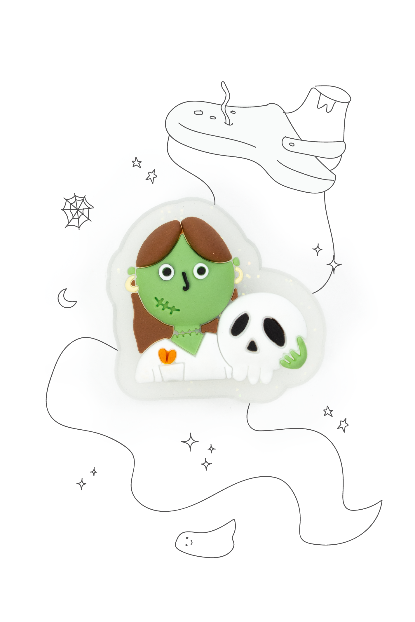 CLIP ZUECOS SPOOKY ENFERMERA 🎃