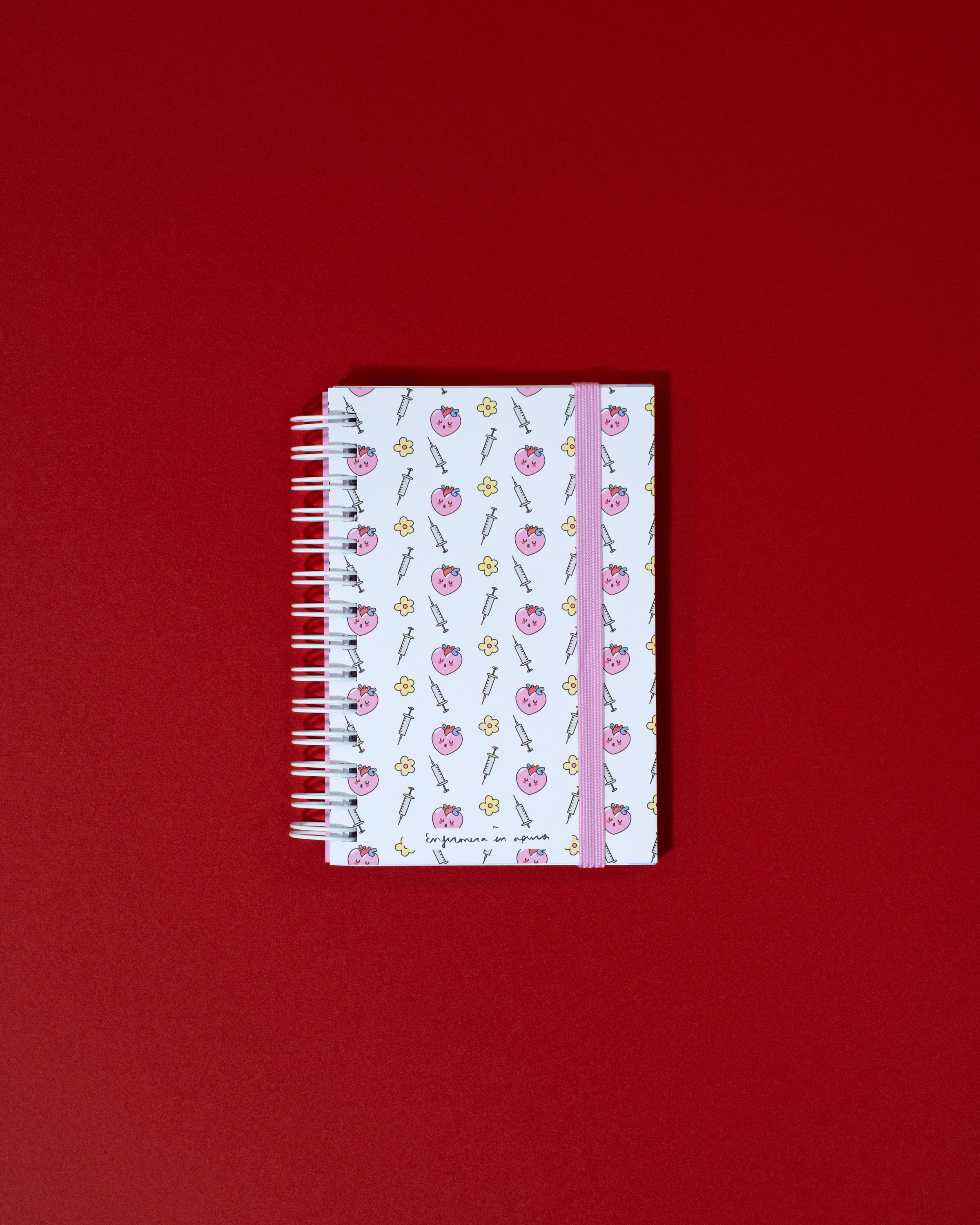 LIBRETA MINI CON ANILLAS - CORAXONXITO🩷