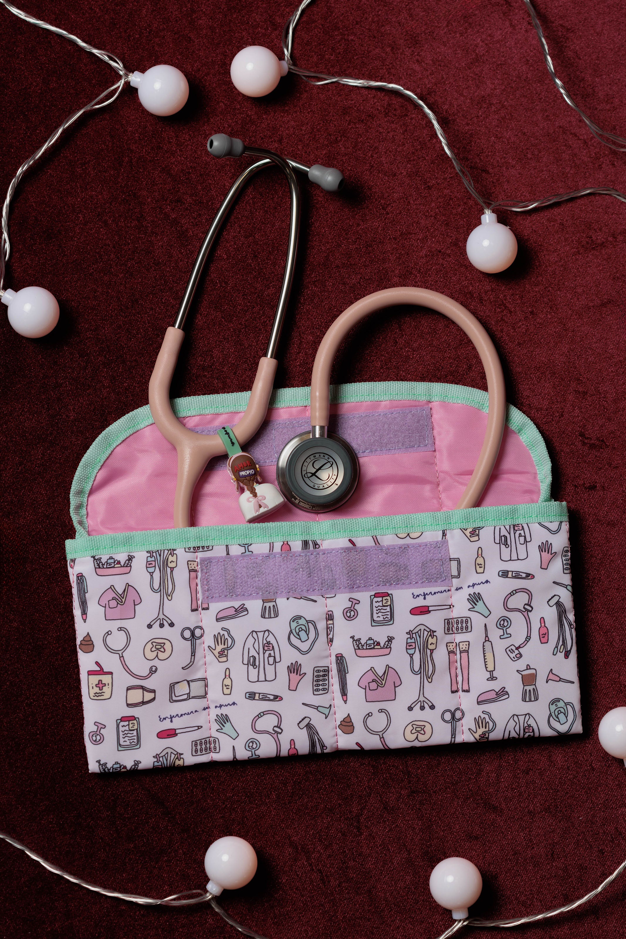 ESTETOSCOPIO LITTMANN®  CLASSIC III™ - ROSA CHAMPÁN SATINADO